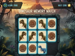 游戏Dinosaur Memory Match