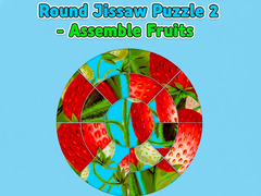 游戏Round jigsaw Puzzle 2 - Assemble Fruits