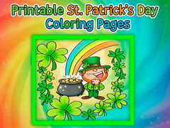 游戏Printable St Patricks Day Coloring Pages