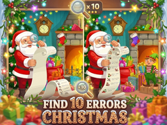 游戏Find 10 Errors Christmas