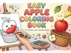 游戏Easy Apple Coloring Book