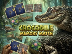 游戏Crocodile Memory Match