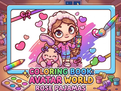 游戏Coloring Book: Avatar World Rose Pajamas