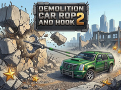 游戏Demolition Car Rope and Hook 2