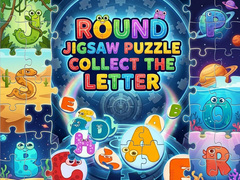 游戏Round Jigsaw Puzzle - Collect the Letter