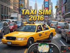 游戏Taxi Sim 2016