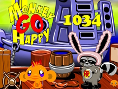 游戏Monkey Go Happy Stage 1034