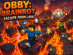 游戏Obby: Brainrot escape from Lava