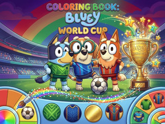 游戏Coloring Book: Bluey World Cup