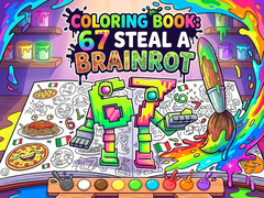 游戏Coloring Book: 67 Steal A Brainrot