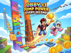 游戏Obby +1 Jump Power Every Second