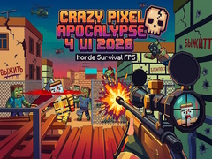 游戏Crazy Pixel Apocalypse 4 UI 2026