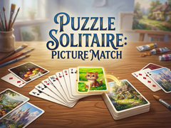 游戏Puzzle Solitaire Picture Match