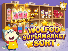 游戏Wolfoo Supermarket Sort