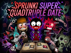 游戏Sprunki Super Quadtruple Date