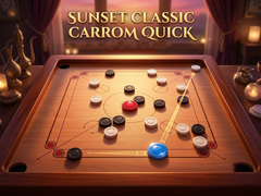 游戏Sunset Classic Carrom Quick