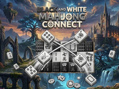 游戏Black and White Mahjong Connect