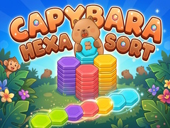 游戏Capybara Hexa Sort