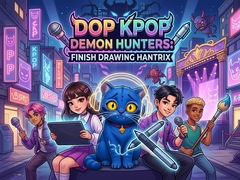 游戏DOP KPop Demon Hunters: Finish Drawing Hantrix