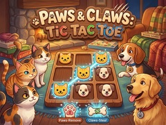 游戏Paws & Claws Tic Tac Toe