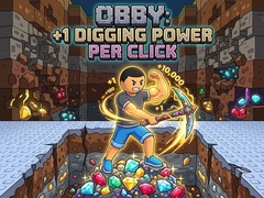 游戏Obby: +1 Digging Power per Click
