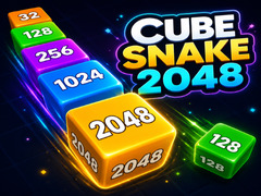 游戏Cube Snake 2048