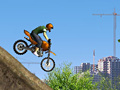 游戏Construction Yard Bike