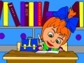 游戏Masha and the Bear do their homework