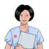 操作游戏的女孩 